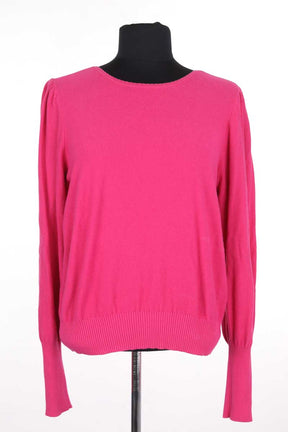 Pull Claudie Pierlot Rose en Coton, taille S - Seconde Main