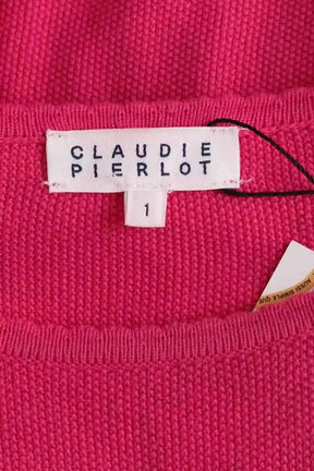 Pull Claudie Pierlot Rose en Coton