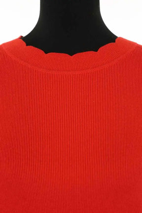 Pull Claudie Pierlot Rouge en Coton