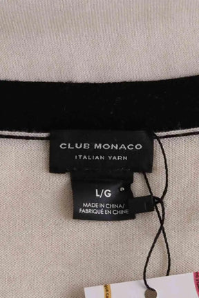 Pull Club Monaco Ecru en Laine