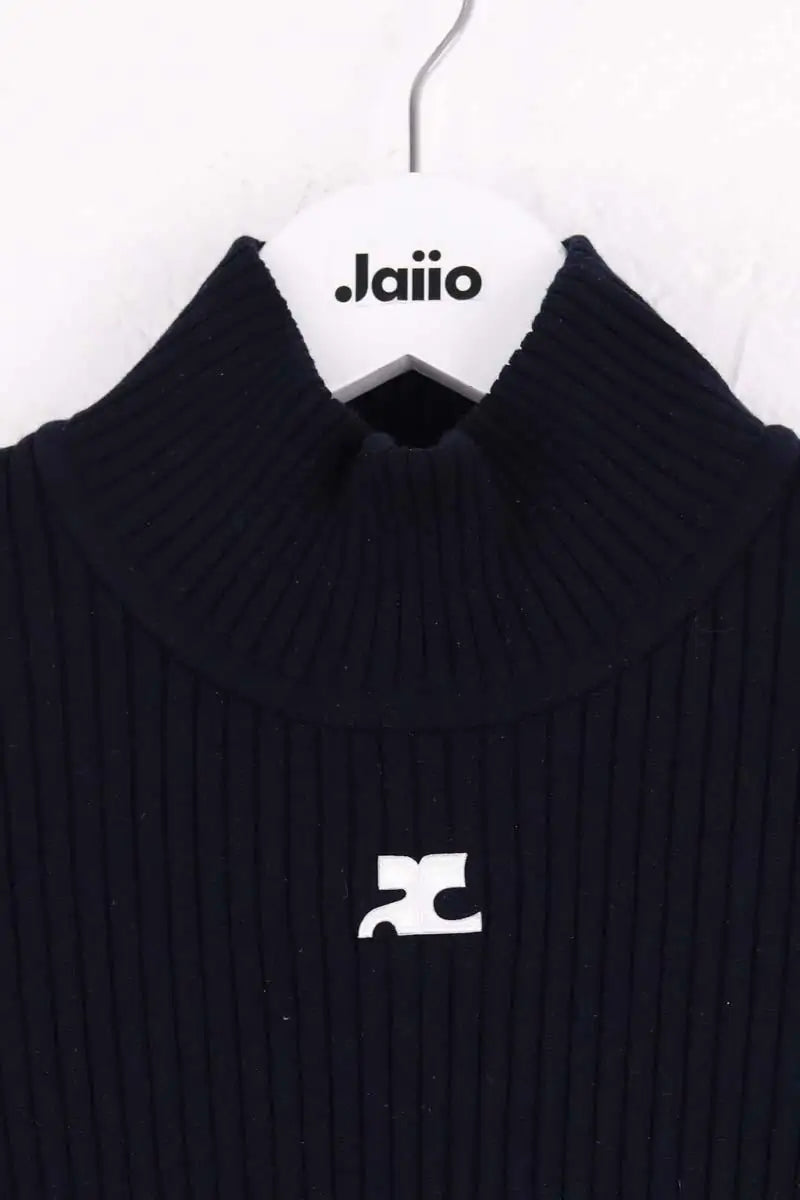 Pull Courrèges Bleu en Synthétique