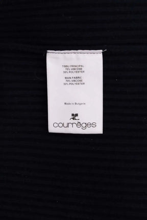 Pull Courrèges Bleu en Synthétique