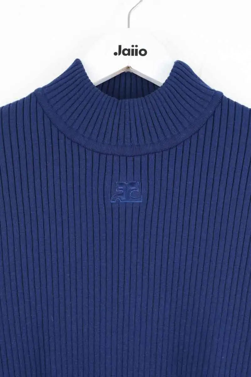 Pull Courrèges Bleu en Viscose