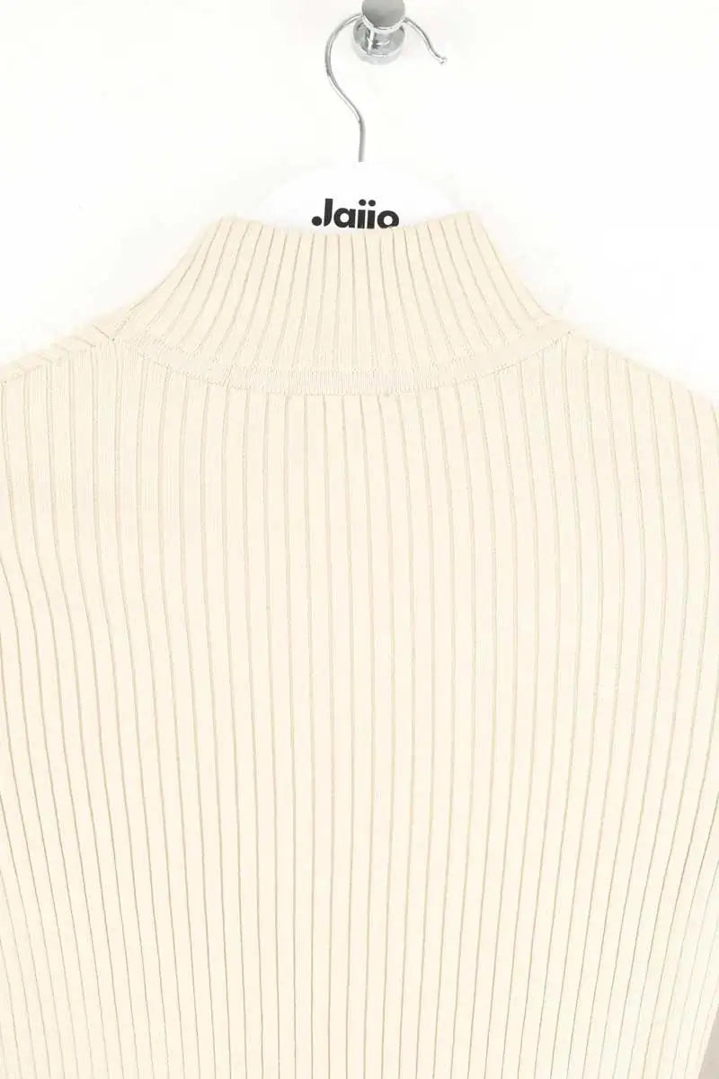 Pull Courrèges Ecru en Viscose