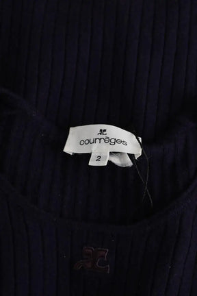 Pull Courrèges Marine en Laine