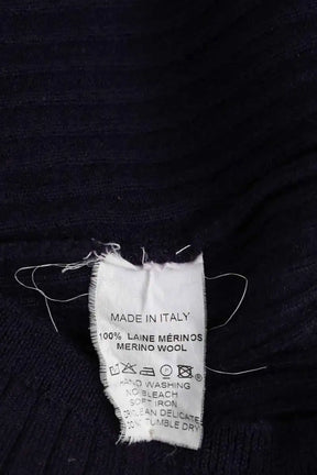 Pull Courrèges Marine en Laine