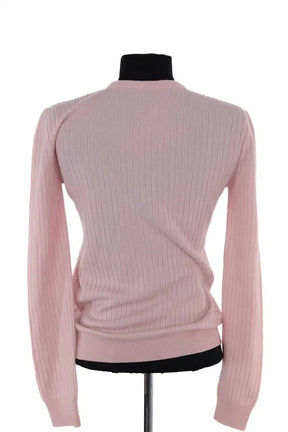 Pull Courrèges Rose en Laine