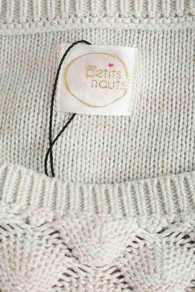 Pull Des Petits Hauts Bleu en Coton