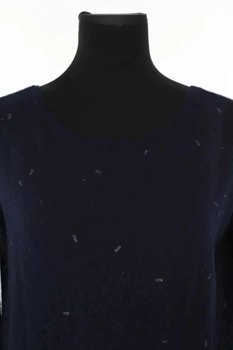 Pull Des Petits Hauts Enilise Marine en Laine