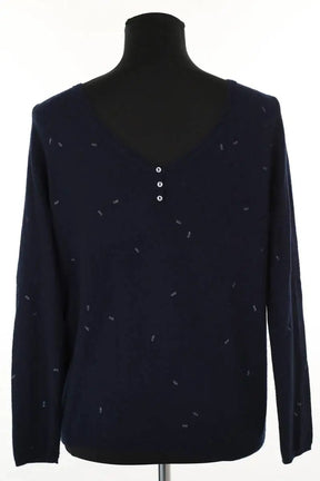 Pull Des Petits Hauts Enilise Marine en Laine