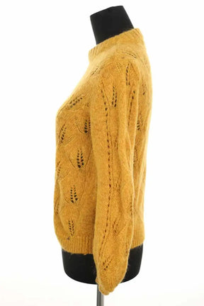 Pull Des Petits Hauts Jaune en Synthétique