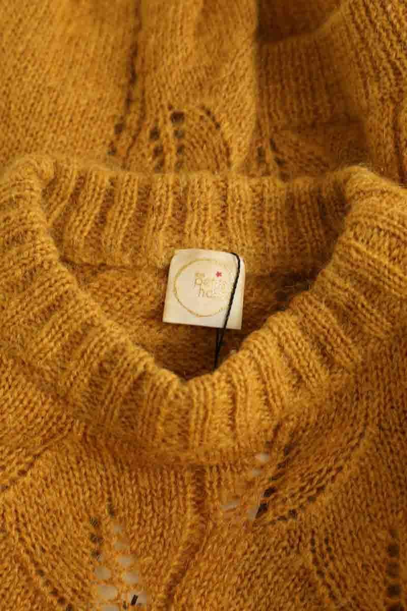 Pull Des Petits Hauts Jaune en Synthétique