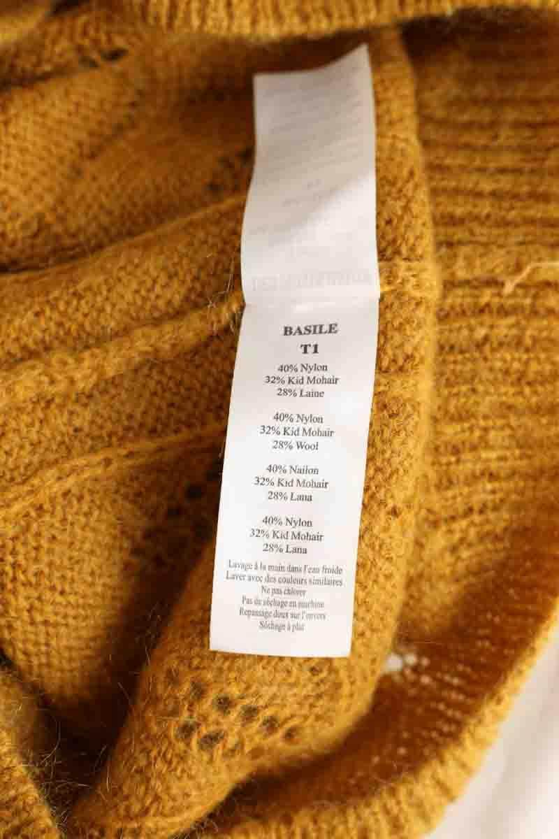 Pull Des Petits Hauts Jaune en Synthétique
