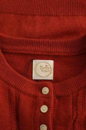Pull Des Petits Hauts Marron en Laine