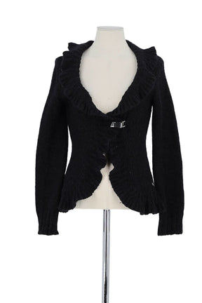 Pull Des Petits Hauts Noir en Laine, taille S - Seconde Main