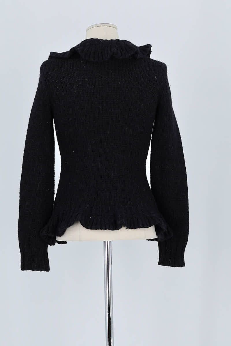 Pull Des Petits Hauts Noir en Laine