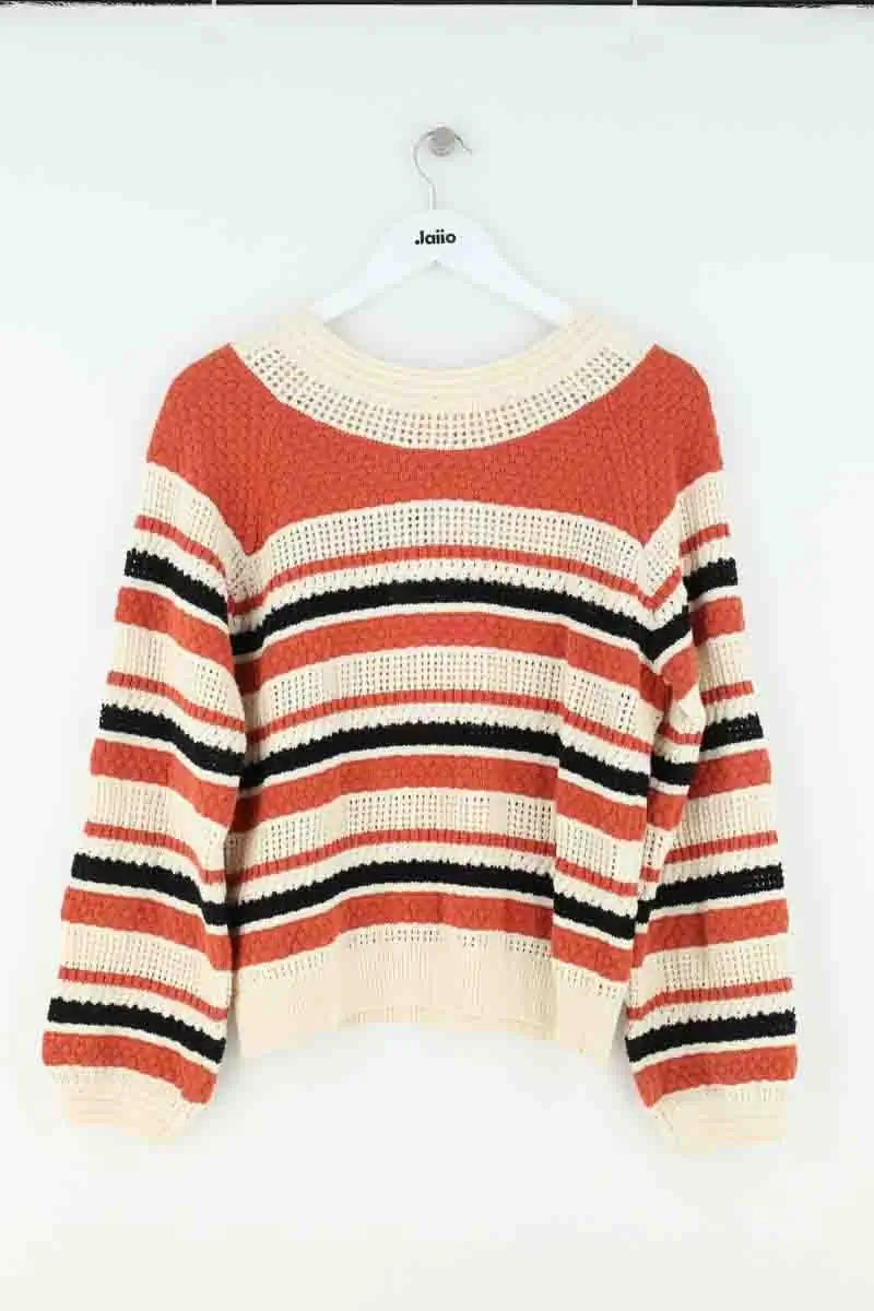 Pull Des Petits Hauts Orange en Coton