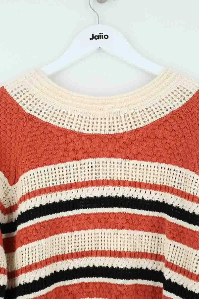 Pull Des Petits Hauts Orange en Coton