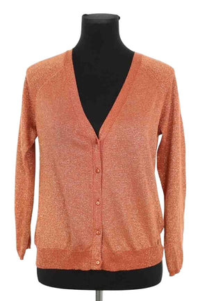 Pull Des Petits Hauts Orange en Coton, taille S - Seconde Main