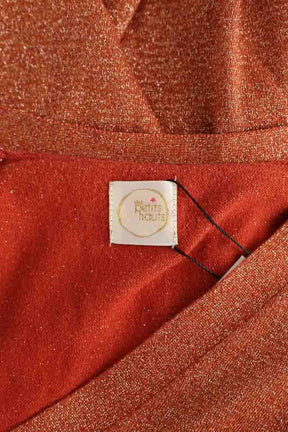 Pull Des Petits Hauts Orange en Coton