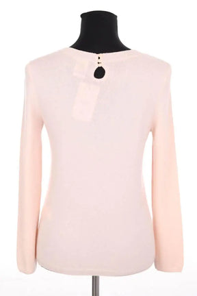 Pull Des Petits Hauts Rose en Cachemire