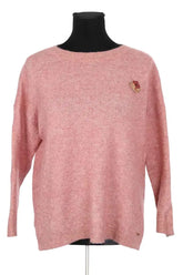 Pull Des Petits Hauts Rose en Synthétique, taille XS - Seconde Main