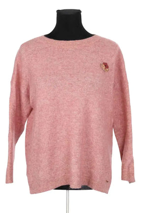 Pull Des Petits Hauts Rose en Synthétique, taille XS - Seconde Main
