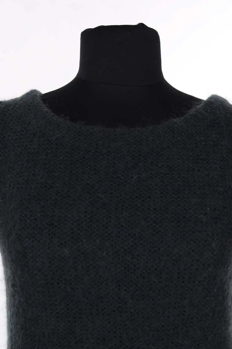 Pull Des Petits Hauts Vert en Laine