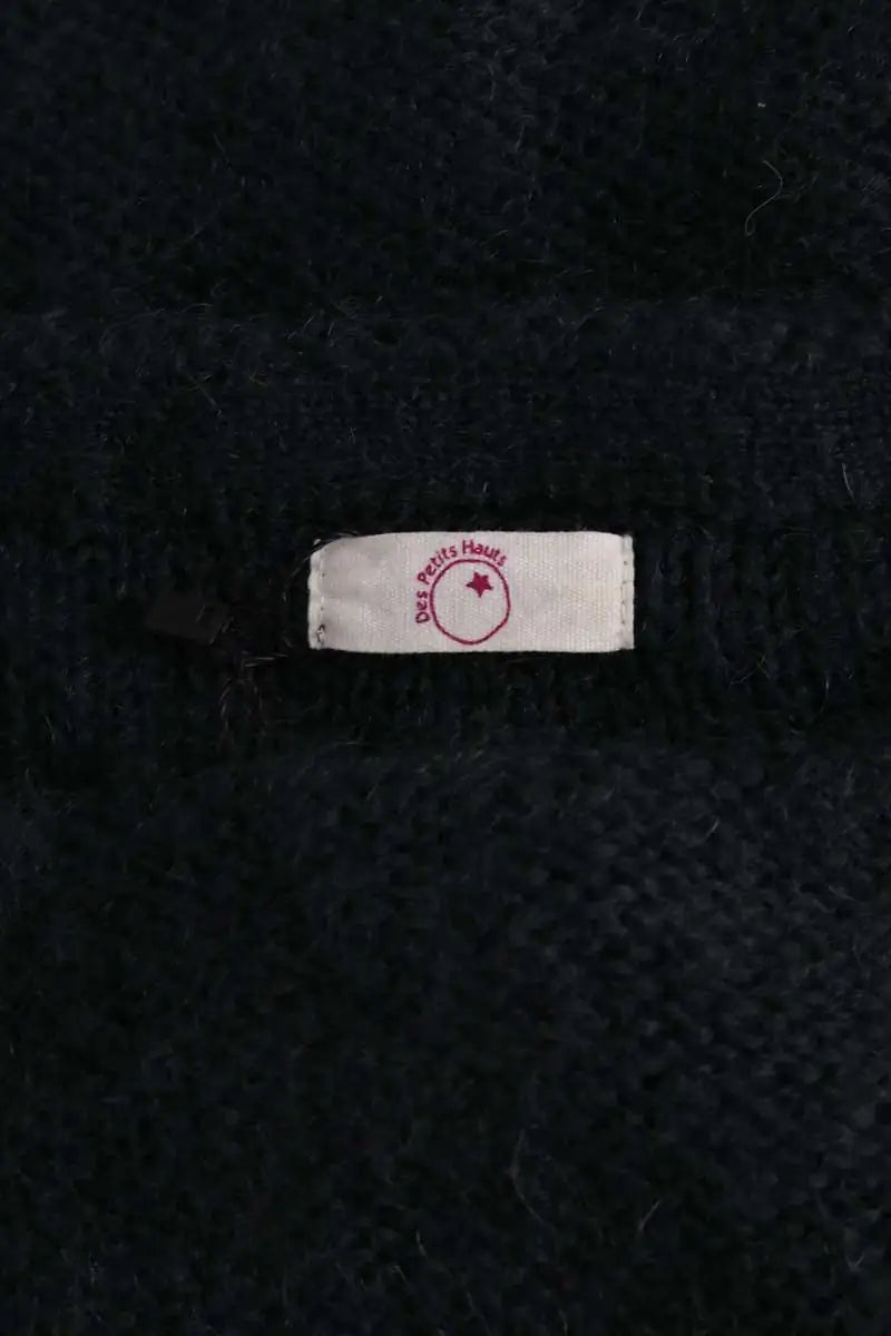 Pull Des Petits Hauts Vert en Laine