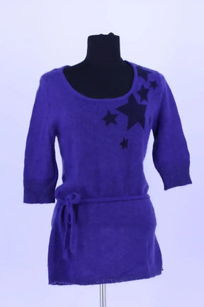 Pull Des Petits Hauts Violet en Laine
