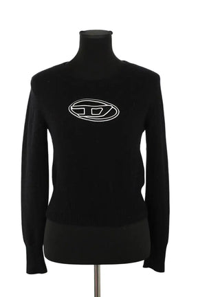 Pull Diesel Noir en Laine, taille S - Seconde Main