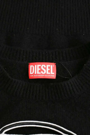 Pull Diesel Noir en Laine