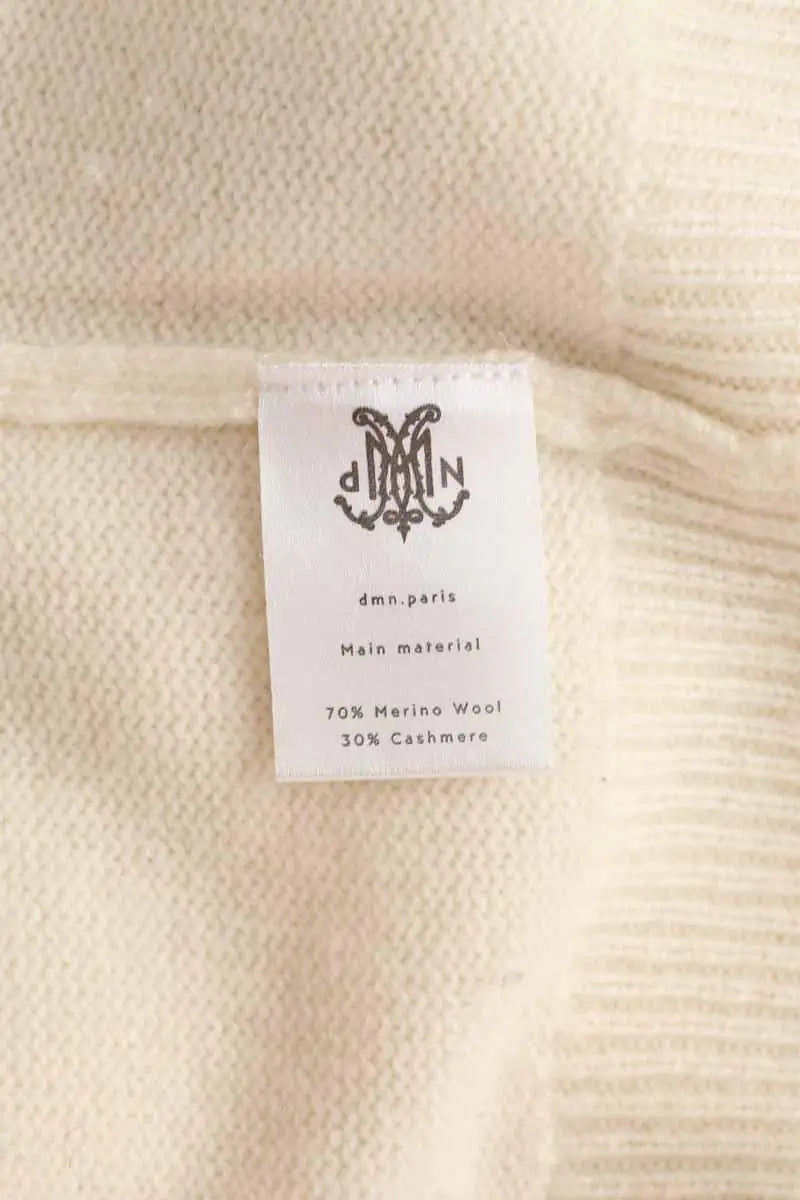 Pull DMN Ecru en Laine