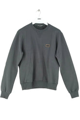 Pull Dolce & Gabbana Gris en Coton, taille L - Seconde Main