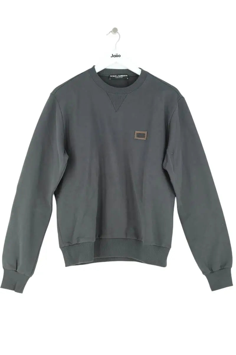 Pull Dolce & Gabbana Gris en Coton, taille L - Seconde Main