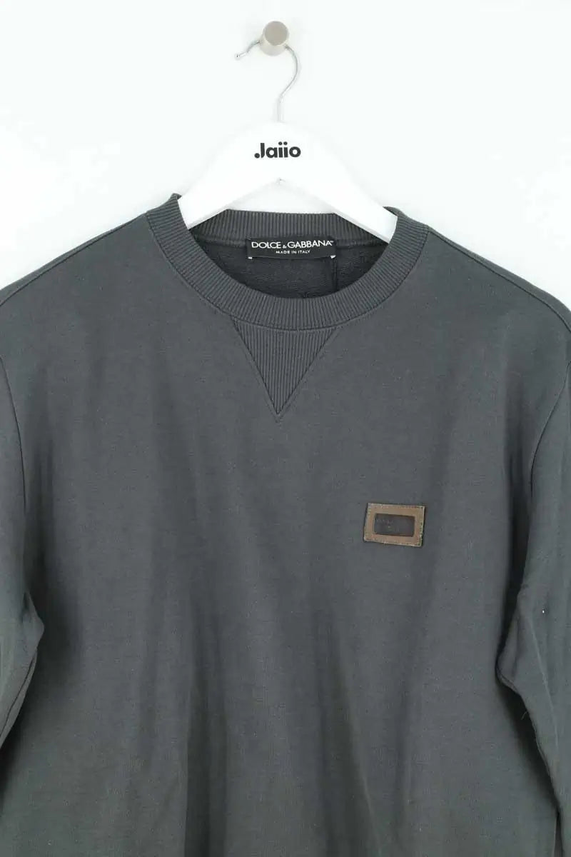Pull Dolce & Gabbana Gris en Coton