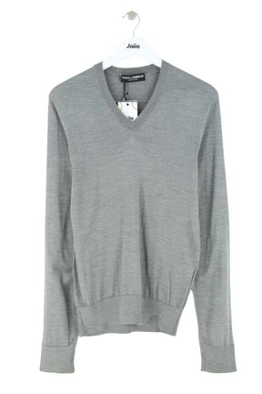 Pull Dolce & Gabbana Gris en Soie, taille S - Seconde Main