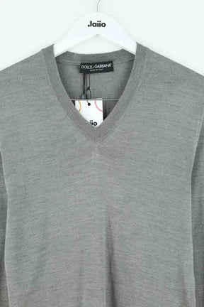 Pull Dolce & Gabbana Gris en Soie