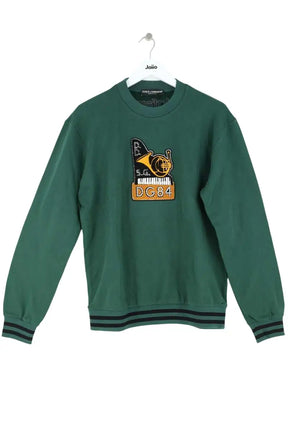 Pull Dolce & Gabbana Vert en Coton, taille M - Seconde Main