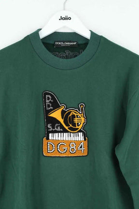 Pull Dolce & Gabbana Vert en Coton