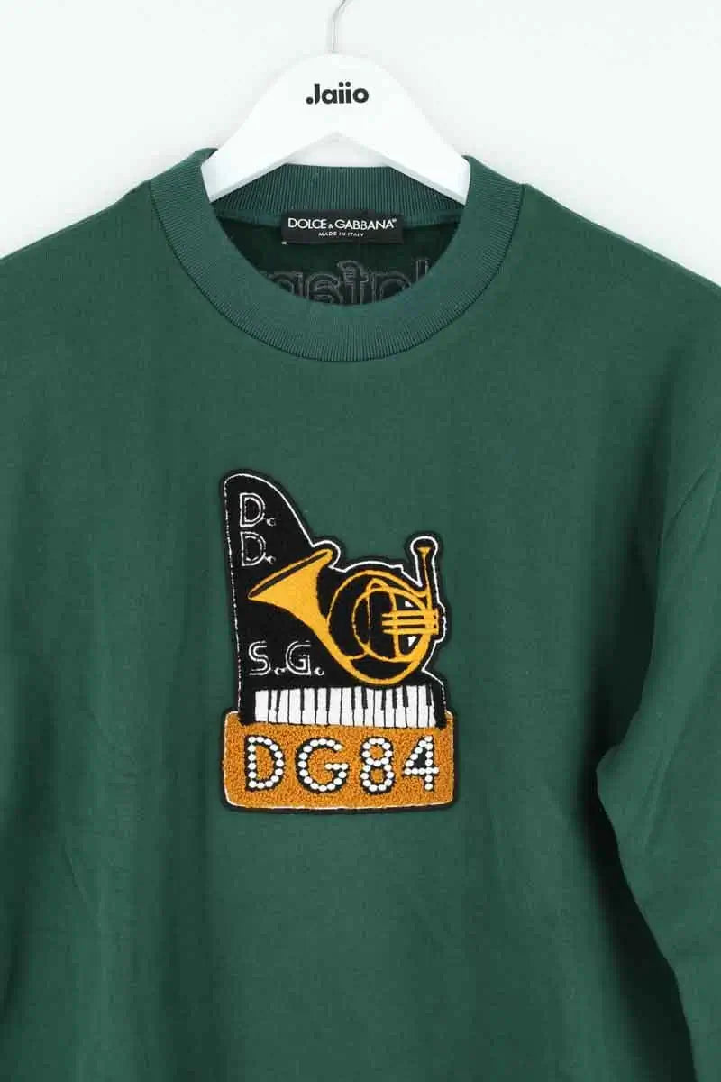 Pull Dolce & Gabbana Vert en Coton