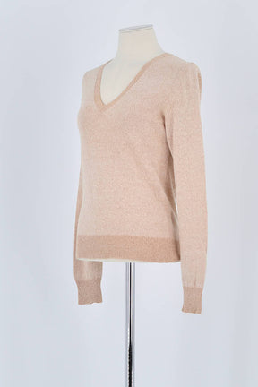 Pull Dries Van Noten Beige en Polyester
