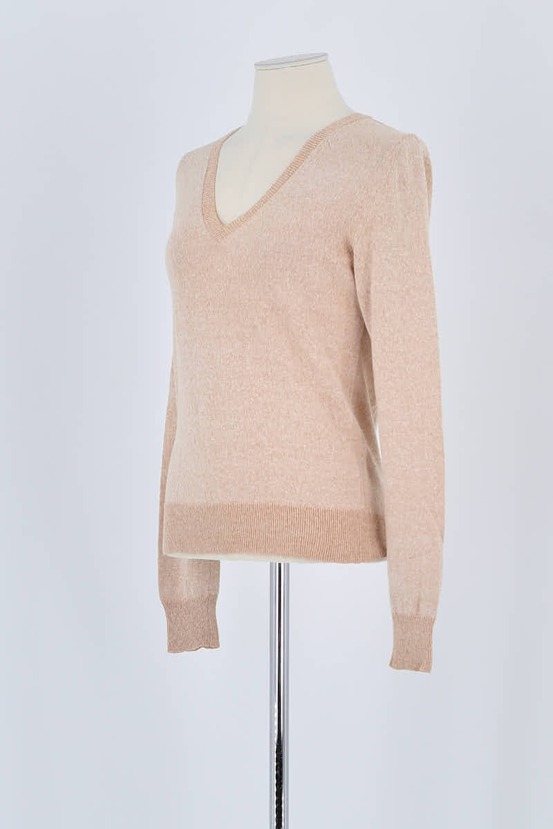 Pull Dries Van Noten Beige en Polyester