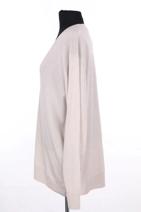 Pull Dries Van Noten Ecru en Laine