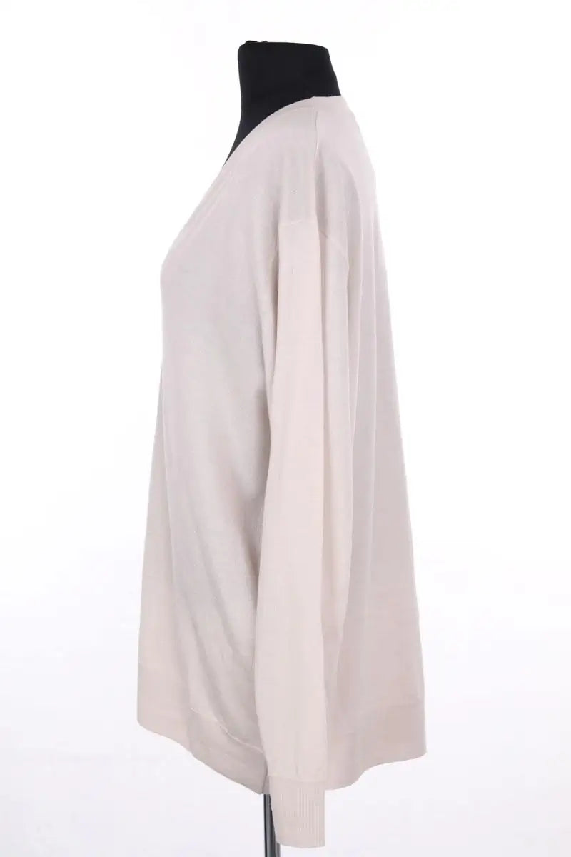 Pull Dries Van Noten Ecru en Laine