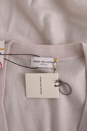 Pull Dries Van Noten Ecru en Laine