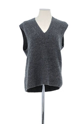Pull Dries Van Noten Gris en Laine, taille S - Seconde Main