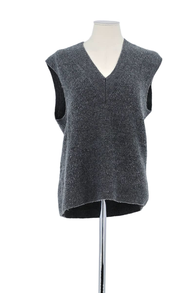 Pull Dries Van Noten Gris en Laine, taille S - Seconde Main