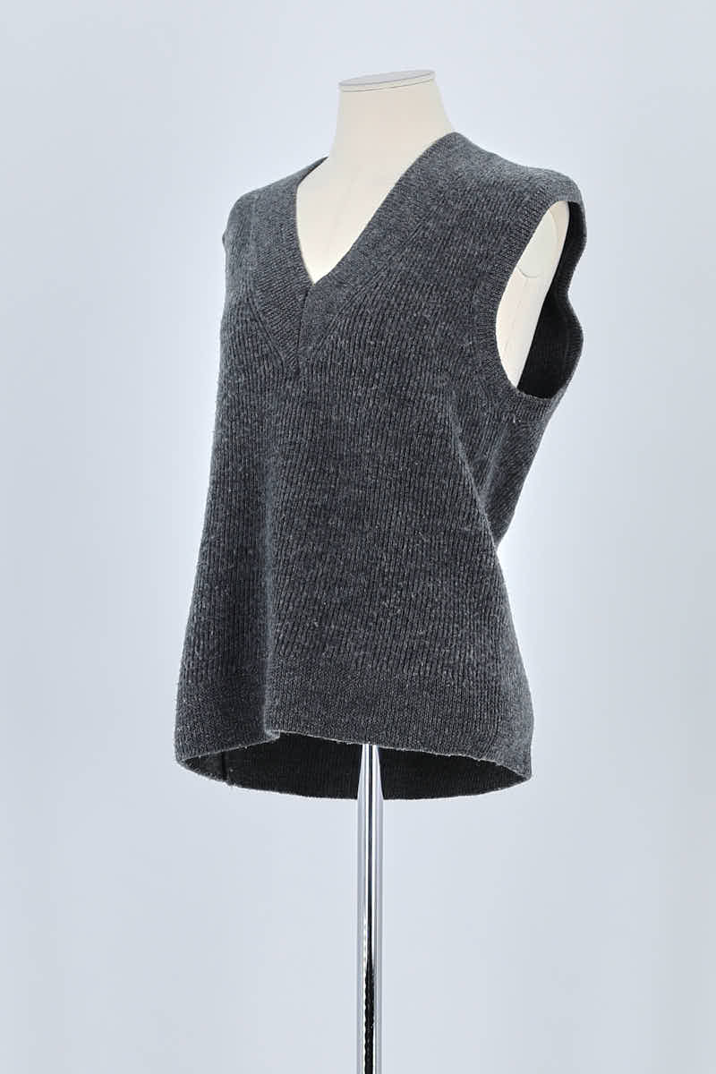 Pull Dries Van Noten Gris en Laine