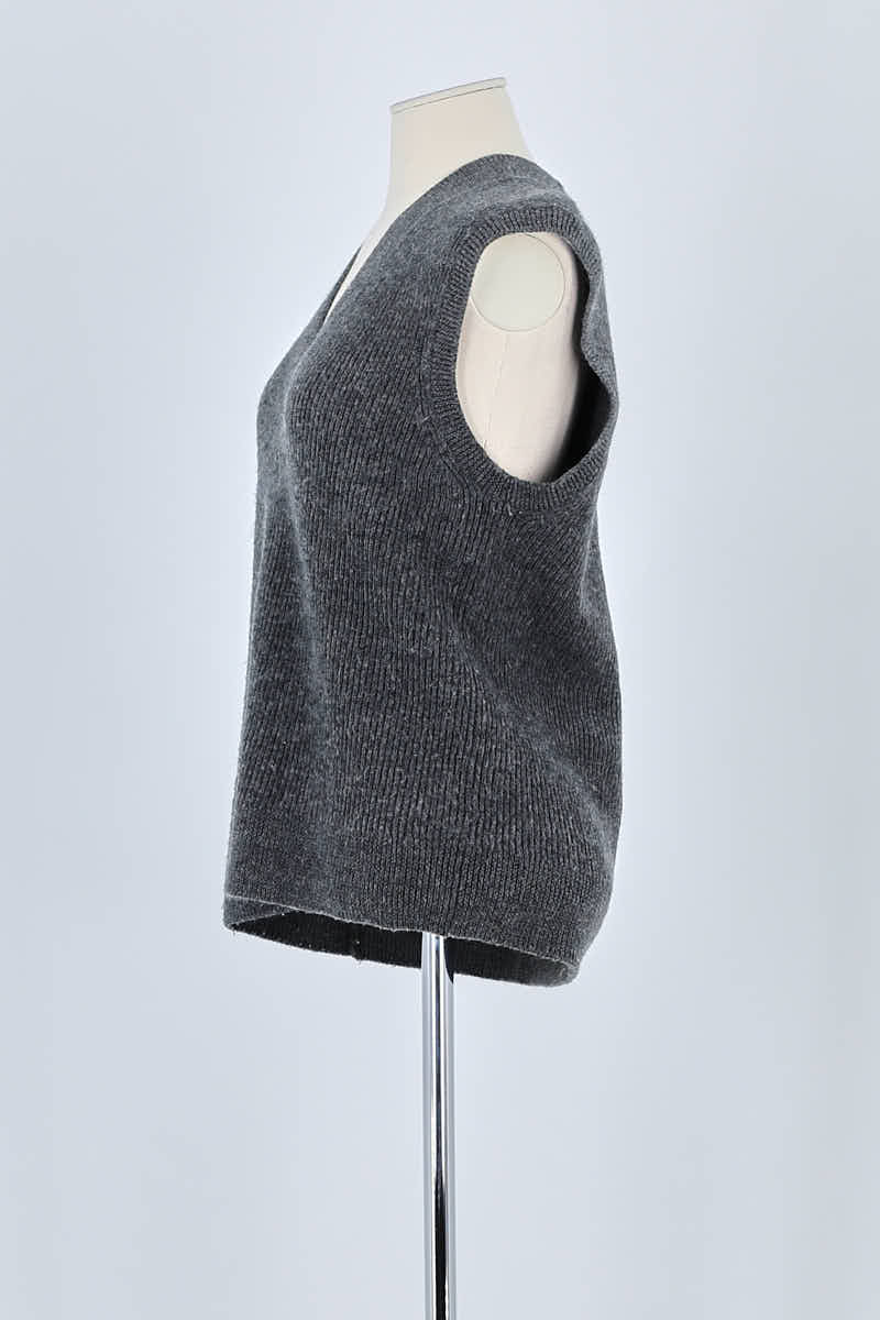 Pull Dries Van Noten Gris en Laine